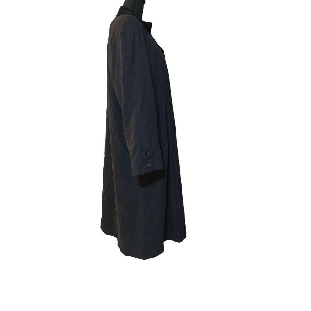 Talbots Double Breasted Trench Coat - Picture 3 of 5